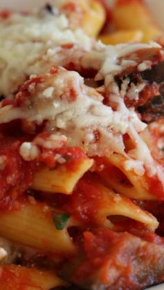 
                    
                        Cheesy Baked Penne with Eggplant Recipe
                    
                