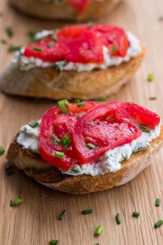 
                    
                        Herbed Ricotta and Tomato Crostini
                    
                