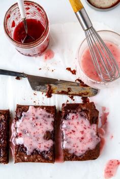 
                    
                        Strawberry Swirl Brownies
                    
                
