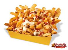 
                    
                        The Carl's Jr. Bacon-Filled Fries are Covered in Ranch Dressing #fries trendhunter.com
                    
                