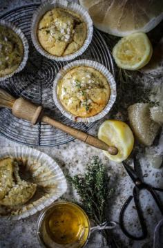 
                    
                        pomelo lemon and poppy seed muffins with ciitrus thyme syrup glaze
                    
                