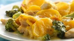 
                    
                        Chicken and Three-Cheese Potato Casserole
                    
                