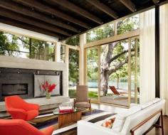 
                    
                        Hog Pen Creek Residence contemporary-living-room
                    
                