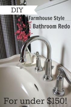 
                    
                        A bathroom on a mission! How a bathroom was beautifully redone for dirt cheap by doing things all the wrong way.
                    
                