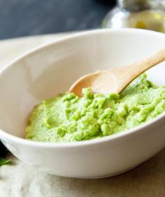 
                    
                        Edamame Hummus made with avocados! SO good. Perfect for Super Bowl Sunday too...
                    
                