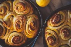 
                    
                        lemon curd rolls with lemon glaze
                    
                