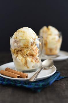 
                    
                        EGGNOG, CARAMEL & GRAHAM CRACKER ICE CREAM
                    
                