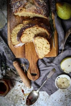 
                    
                        PEAR SALTED CARAMEL AND ALMOND CHALLAH
                    
                