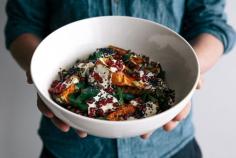 
                    
                        PUMPKIN SALAD WITH POMEGRANATE AND CUMIN YOGURT
                    
                