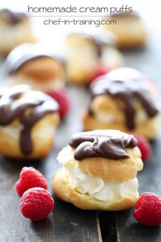 Homemade Cream Puffs #Food #Drink #Trusper #Tip