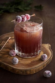 
                    
                        Cranberry Shrub w/ Douglas Fir
                    
                