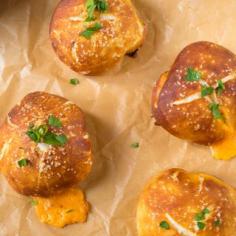 
                    
                        Cheesy Bacon Beer Pretzels
                    
                