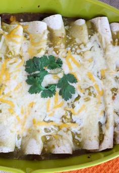 
                    
                        Skinny Avocado + Black Bean Enchiladas
                    
                