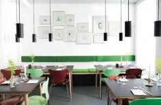 At Copenhagen's modernist Øl & Brød, from the cult Mikeller microbrewery, the chef spins the idea of smørrebrød—the iconic open-faced sandwich—into degustation menus that might feature buttery beef tartare dusted with black-currant powder or a mélange of confited and pickled wild mushrooms under a runny smoked egg yolk.