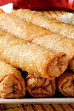 
                    
                        Chinese Egg Rolls
                    
                