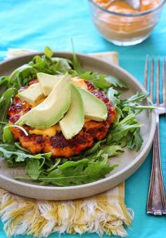 Skinnytaste salmon burgers
