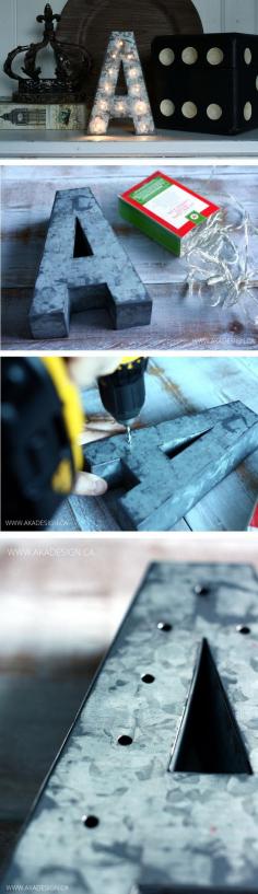 DIY Projects with Letters