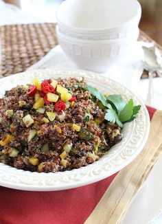 
                    
                        Cranberry quinoa salad.
                    
                
