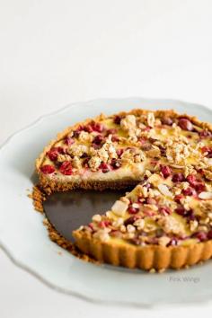 
                    
                        CRANBERRY ORANGE GRANOLA TART
                    
                