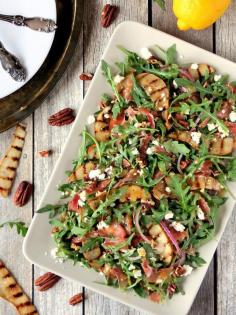 
                    
                        Grilled Pear, Prosciutto And Arugula Salad
                    
                