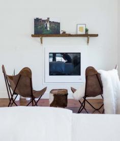 
                    
                        an awesome built in tv
                    
                