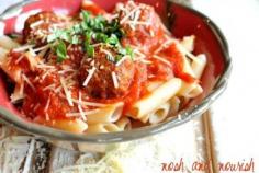 Nosh and Nourish gluten free meatballs