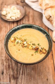 
                    
                        Curried Cauliflower and Cheese Soup-a perfect meal for a chilly night.
                    
                