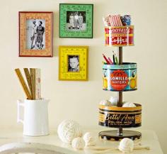 Neat idea for old tin cans.