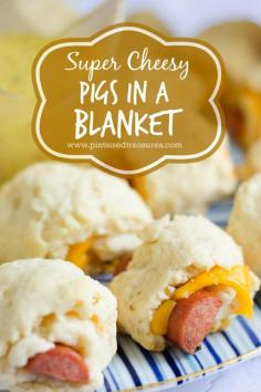 Super Cheesy Pigs in a Blanket