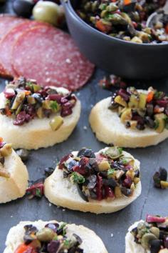 
                    
                        This recipe is a fresh and modern take on the classic olive tapenade.
                    
                