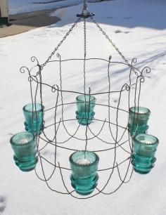 
                    
                        Things made with vintage glass insulators
                    
                