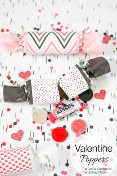 
                    
                        I have got to make these Valentine Poppers!!  They would be perfect for class parties and gifts.  Complete with popping sound. Gotta love it!
                    
                
