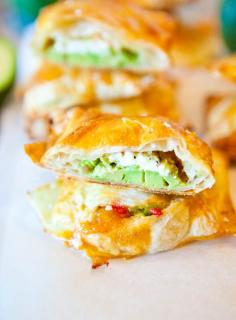 
                    
                        Avocado, Cream Cheese, and Salsa-Stuffed Puff Pastries
                    
                