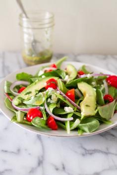 
                    
                        Deconstructed Guacamole Salad with a Cilantro-Lime Dressing
                    
                