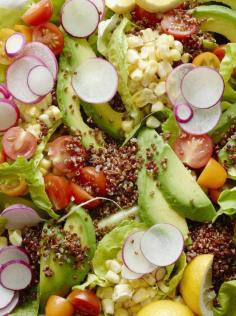 
                    
                        Kitchen Sink Quinoa Salad with Tzatziki Dressing
                    
                