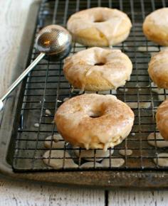 
                    
                        Banana Bread Doughnuts with Banana Glaze
                    
                