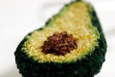 
                    
                        Avocado Christmas Ornament. Punchneedle. Food by HarpandThistle #FoodArt #Avocado #Luvo
                    
                