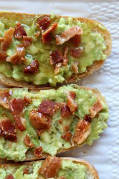 
                    
                        Avocado- Bacon Toast
                    
                