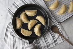 
                    
                        Homemade Cheddar and Garlic Pierogi
                    
                