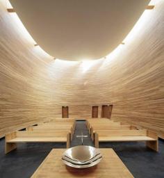 
                    
                        Kamppi Chapel of Silence in Helsinki by K2S Architects | www.yellowtrace.c...
                    
                