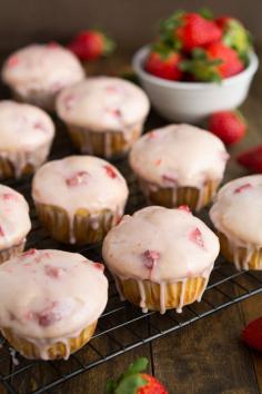 
                    
                        GLAZED STRAWBERRY MUFFINS
                    
                