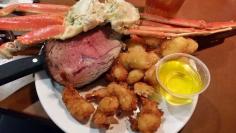 
                    
                        All you can eat crab legs at Black Bear Casino on Thursdays. (Cell photo by Trisha)
                    
                