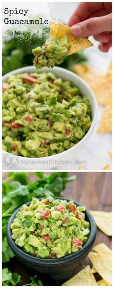 
                    
                        Kick your celebration up a notch with this delicious spicy guacamole. #paleo #cincodemayo @NatashasKitchen
                    
                
