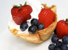 
                    
                        How to make homemade waffle cones #recipe #dessert skiptomylou.org
                    
                