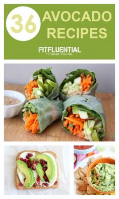 
                    
                        36 Healthy & Delicious Avocado Recipes -- I want to try them all! #fitfluential
                    
                