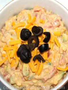 
                    
                        Avocado Taco Dip Recipe
                    
                