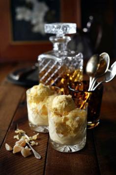 Go to Dessert ling in menu on the Left.  Chocolate Hazelnut Gelato with Choconut ConesBanoffee Pie Ice Cream with Banana Chip Praline and Hot Caramel SauceWhisky and Ginger Ice Cream