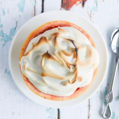 
                    
                        Grapefruit Meringue Baked Alaska
                    
                