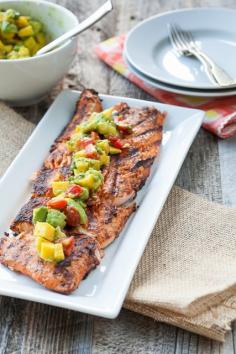 
                    
                        The Pioneer Woman - Blackened Salmon with Mango-Avocado Salsa
                    
                