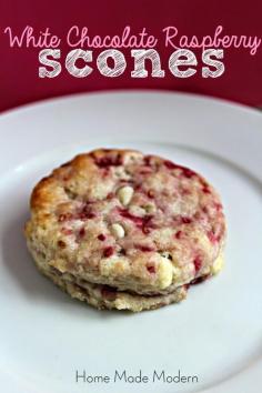 
                    
                        white chocolate raspberry scones
                    
                